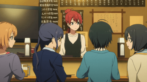 Miyamori, Ema, Midori, Zuka, and Mii are following their dreams