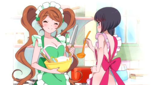 Like Lulu in nothing but an apron, Yuri Kuma Arashi is beautiful to behold