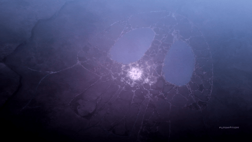 The scenes are often dreary yet pretty to see