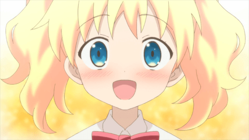 The music is as adorable as Alice saying, "Shino!"