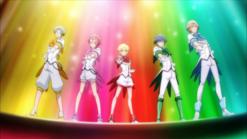 The music is definitely not as magical as their group entrance