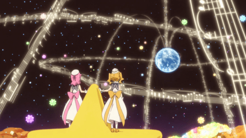 Contrary to the Earth, the music offered is not majestic