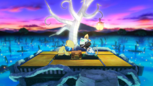 Like a lost game of "shogi," the music is neither the best nor the worst