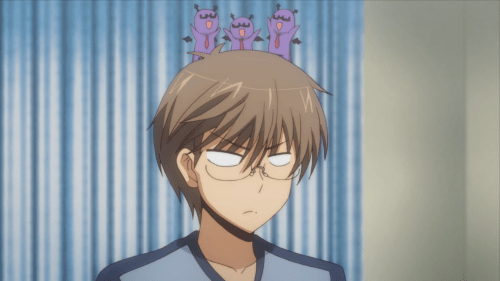 Hayato's horny outbursts made him different than most male leads