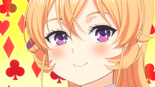 Erina and her "tsundere" behavior was always hilarious and adorable