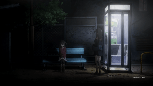 Selector Infected WIXOSS / Episode 7 / Yuzuki finds Ruuko after one of Ruuko's battles