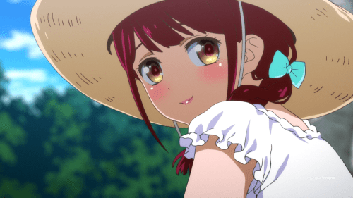 Valkyrie Drive: Mermaid / Episode 9 / Mamori turning to look at Mirei