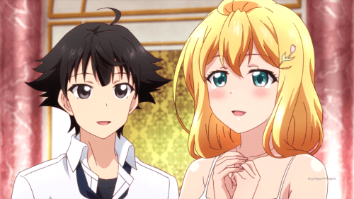 Shomin Sample / Episode 12 / Kimito and Reiko declaring their "engagement"