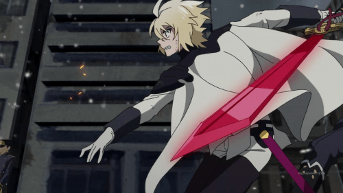 Owari no Seraph: Nagoya Kessen-hen / Episode 9 / Mika goes above and beyond to get to Yu