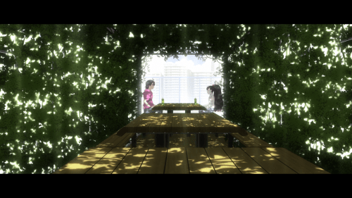 Owarimonogatari / Episode 11 / Araragi and the "first minion" have a conversation