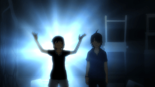 Owarimonogatari / Episode 7 / Kanbaru declaring that she only cares for physical, not mental, relationships