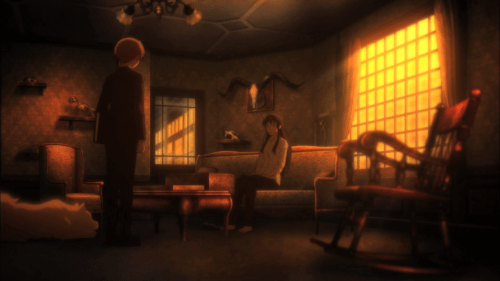 Sakurako-san no Ashimoto ni wa Shitai ga Umatteiru / Episode 8 / Sakurako speaking with Shoutarou about her reason for taking the cat bones