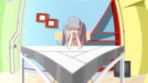 Owarimonogatari / Episode 5 / Sodachi recounting her past to both Araragi and Hanekawa