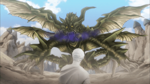 Sekkou Boys / Episode 4 / St. Giorgio squaring off against a dragon