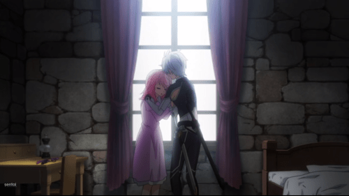 Saijaku Muhai no Bahamut / Episode 9 / Phi letting Lux know that she knows that she is slowly turning into an Abyss