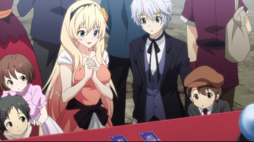 Saijaku Muhai no Bahamut / Episode 10 / Celis and Lux going on a mini-date in the city