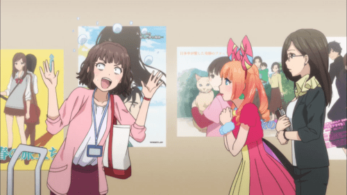 Sekkou Boys / Episode 12 / Miki trying to deflect a question about Medici's kidnapping