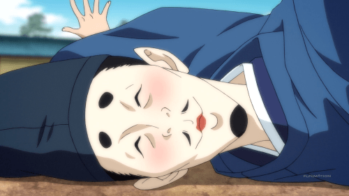 Garo: Guren no Tsuki / Episode 15 / Masamune overjoyed at his wife's death so that he can finally pursue other women without worry