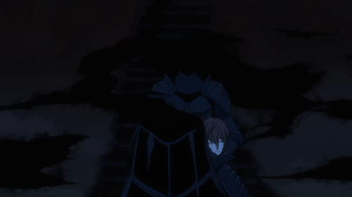 Durarara!!x2 Ketsu / Episode 12 / Celty, with her head, saying her goodbyes