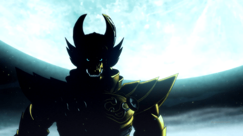 Garo: Guren no Tsuki / Episode 1 / The first shot of the Golden Knight