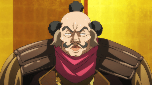 Utawarerumono: Itsuwari no Kamen / Episode 14 / Dekoponpo after losing horribly in the first battle against the barbarians