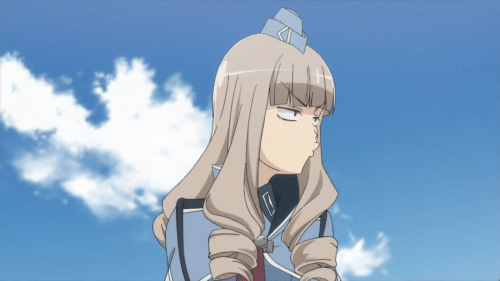 Hundred / Episode 7 / Claudia spitting after her introduction