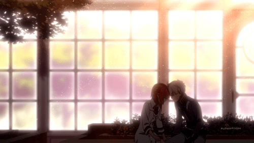 Akagami no Shirayuki-hime 2nd Season / Episode 9 / Shirayuki and Zen sharing a private moment of and about happiness together