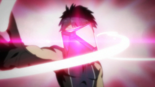 Hundred / Episode 1 / Kisaragi Hayato using his Hundred for the first time