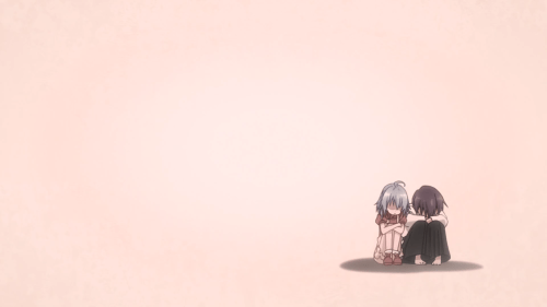 Gakusen Toshi Asterisk 2nd Season / Episode 10 / Kid Saya comforting kid Ayato