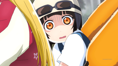 Kuma Miko / Episode 4 / Machi being forced to go clothes shopping