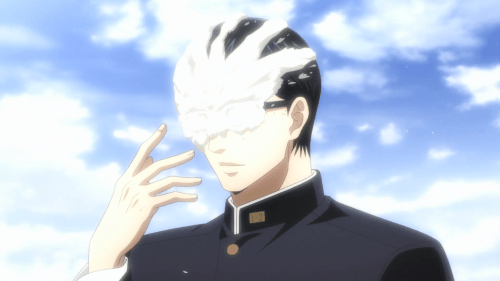 Sakamoto desu ga? / Episode 12 / Sakamoto the last time (during the season) saying the name of the anime