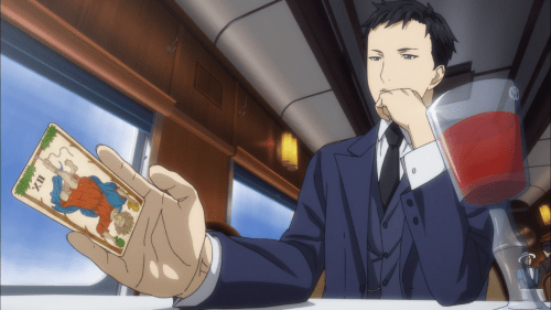 Joker Game / Episode 6 / Sleight of hand tricks on a train