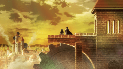 Netoge no Yome wa Onnanoko ja Nai to Omotta? / Episode 4 / Ako and Rusian on an (in-game) date