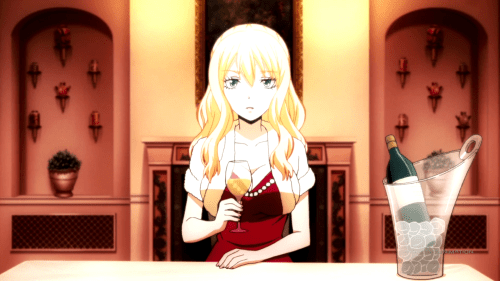 Assassination Classroom Second Season / Episode 20 / Irina having a Valentine's dinner with Karasuma