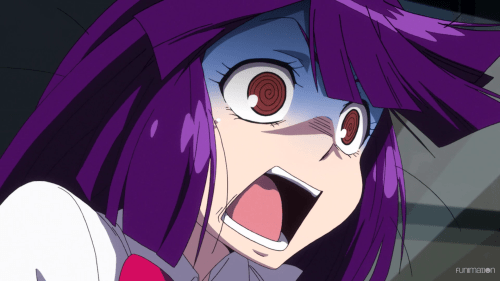 Concrete Revolutio: Choujin Gensou -- The Last Song / Episode 2 / Kikko looking on in bewilderment