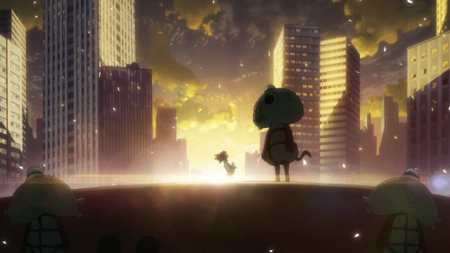 Kiznaiver / Episode 2 / Chidori letting out her emotion for all to hear