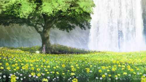 Tales of Zestiria the X / Episode 1 / Alisha finding a symbol of the Shepherd