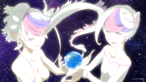 Concrete Revolutio: Choujin Gensou -- The Last Song / Episode 4 / Devila and Devilo in space
