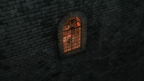 Berserk (2016) / Episode 6 / Farnese curled up into a ball on her bed