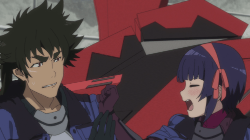 Kuromukuro / Episode 24 / Ken proposing to Yukina