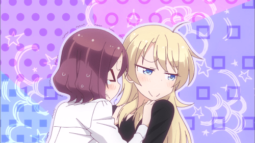 New Game! / Episode 4 / Kou teasing Rin