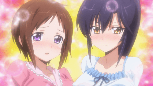 Okusama ga Seitokaichou!+! / Episode 7 / Ui and Rin at their cutest