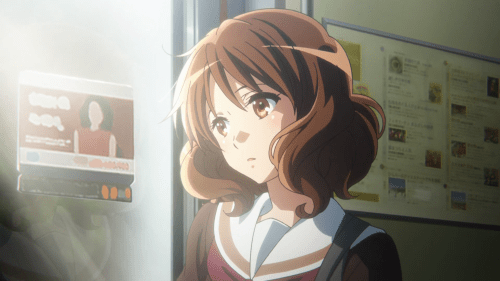 Hibike! Euphonium 2 / Episode 10 / Kumiko contemplating
