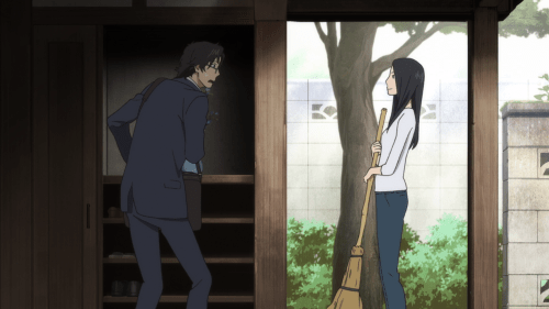 Fune wo Amu / Episode 3 / Majime and Kaguya having their first official conversation