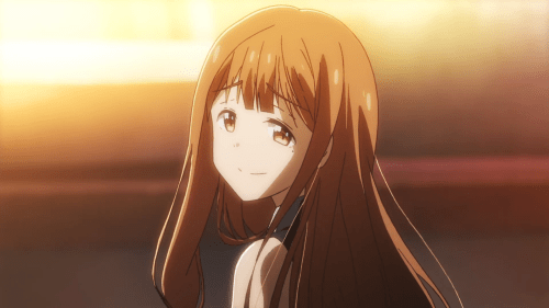 Masamune-kun no Revenge / Episode 9 / Neko looking back at Masamune-kun atop the school's rooftop