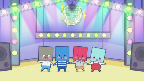 Fune wo Amu / Episode 4 / The Jisho-tans after singing their dictionary rap