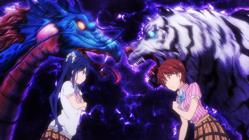 Masamune-kun no Revenge / Episode 10 / Aki and Tae "duking" it out about the Snow White play