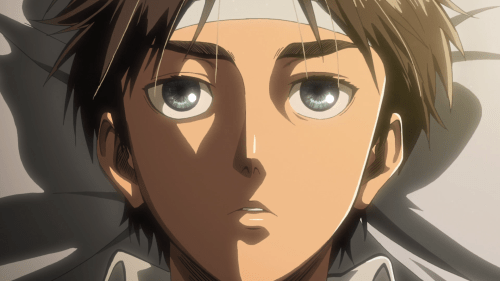 Shingeki no Kyojin Season 2 / Episode 1 (26 overall) / Eren waking up from sleep
