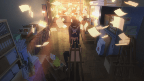 Saenai Heroine no Sodatekata ♭ / Episode 10 / Utaha hugging Eriri during a very emotional scene