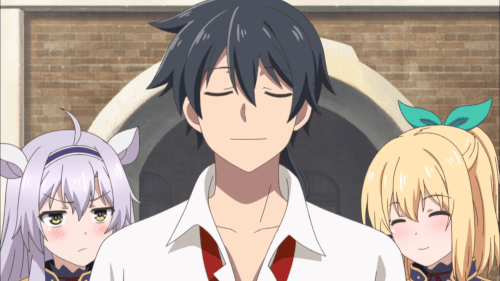 Rokudenashi Majutsu Koushi to Akashic Records / Episode 3 / Sisti and Rumia following closely behind Glenn